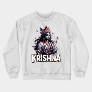 Enlightened Krishna Crewneck Sweatshirt